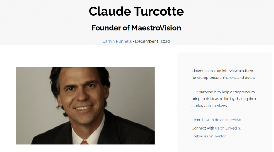 entrepreneur interview