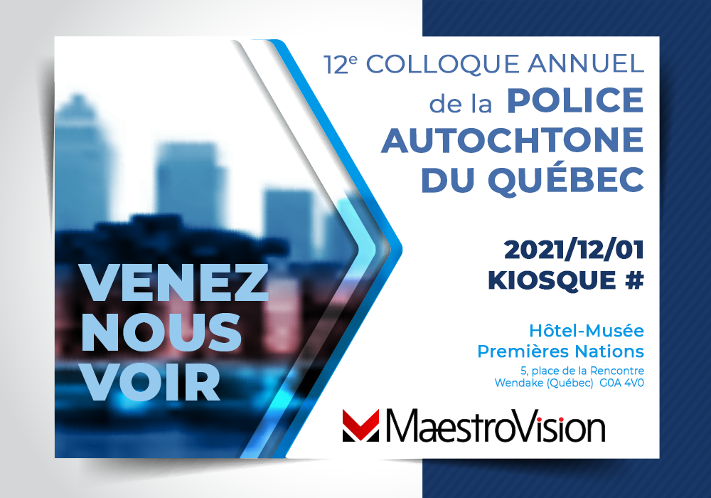 12e Colloque Annuel de la Police Autochtone du Québec